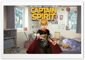 The Awesome Adventures of Captain Spirit Ultra HD Wallpaper for 4K UHD Widescreen desktop, tablet & smartphone