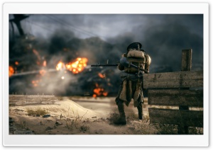 The Battlefield Soldier Ultra HD Wallpaper for 4K UHD Widescreen desktop, tablet & smartphone
