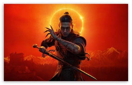 The Blood of Dawnwalker Coen Vampire Warrior UltraHD Wallpaper for UHD 16:9 ; HD 16:9 ; UltraWide 21:9 24:10 32:9 32:10 ; Widescreen 16:10 ; Tablet 1:1 ; Mobile 9:16 9:19.5 9:20 ; Dual 16:10 16:9 ;