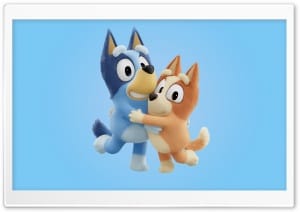 The Bluey Movie 3D Animation  Big Surprise 4K UHD Wallpaper for Widescreen and UltraWide Desktop, UltraHD TV, Smartphone, Tablet