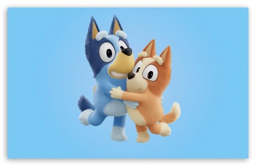 The Bluey Movie 3D Animation  Big Surprise UltraHD Wallpaper for UHD 16:9 ; HD 16:9 ; UltraWide 21:9 24:10 32:9 ; Widescreen 16:10 ; Tablet 1:1 ; Mobile 9:16 ; Dual 16:9 ;