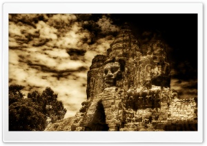 The Buddha King Of Angkor Wat, Cambodia Ultra HD Wallpaper for 4K UHD Widescreen desktop, tablet & smartphone