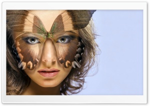 The Butterfly Mask Ultra HD Wallpaper for 4K UHD Widescreen desktop, tablet & smartphone