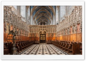 The Choir Stalls Ultra HD Wallpaper for 4K UHD Widescreen desktop, tablet & smartphone