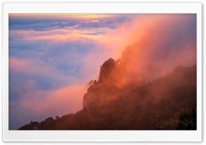 The Cloud Sea - Yellow Mountain Ultra HD Wallpaper for 4K UHD Widescreen desktop, tablet & smartphone