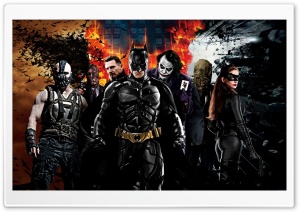 The Dark Knight Characters Ultra HD Wallpaper for 4K UHD Widescreen desktop, tablet & smartphone