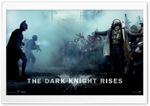 The Dark Knight Rises Bane Vs Batman Ultra HD Wallpaper for 4K UHD Widescreen desktop, tablet & smartphone