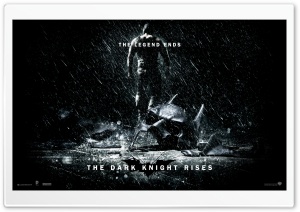 The Dark Knight Rises The Legend Ends Ultra HD Wallpaper for 4K UHD Widescreen desktop, tablet & smartphone
