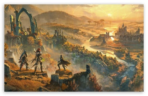 The Elder Scrolls Online Gold Road UltraHD Wallpaper for UHD 16:9 ; HD 16:9 ; UltraWide 21:9 24:10 32:9 32:10 ; Widescreen 16:10 ; Tablet 1:1 ; Mobile 9:16 9:19.5 9:20 9:21 9:22 ; Dual 16:10 16:9 ;