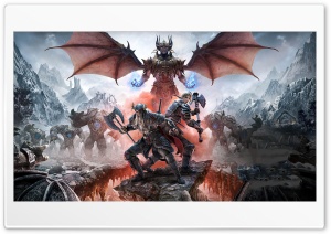 The Elder Scrolls Online, video game 4K UHD Wallpaper for Widescreen and UltraWide Desktop, UltraHD TV, Smartphone, Tablet