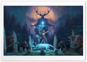 The Elder Scrolls Online Wolfhunter DLC Great Hunt 4K UHD Wallpaper for Widescreen and UltraWide Desktop, UltraHD TV, Smartphone, Tablet