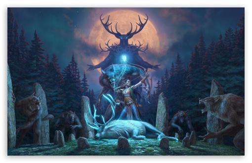 The Elder Scrolls Online Wolfhunter DLC Great Hunt UltraHD Wallpaper for UHD 16:9 ; HD 16:9 ; UltraWide 21:9 24:10 32:9 32:10 ; Widescreen 16:10 ; Tablet 1:1 ; Mobile 9:16 9:19.5 9:20 9:21 9:22 ; Dual 16:10 16:9 ;