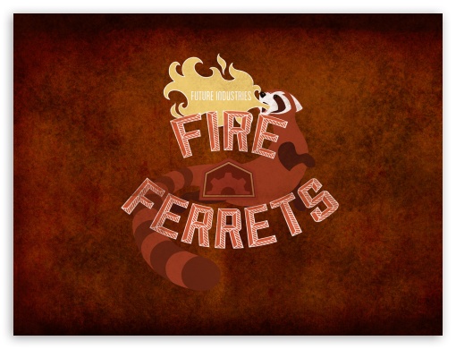 The Fire Ferrets UltraHD Wallpaper for Fullscreen 4:3 ;