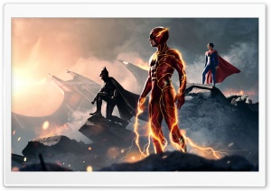 The Flash 2023 Movie, Batman, Supergirl Ultra HD Wallpaper for 4K UHD Widescreen desktop, tablet & smartphone