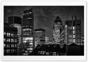 The Gherkin skyscraper building London, England Ultra HD Wallpaper for 4K UHD Widescreen desktop, tablet & smartphone