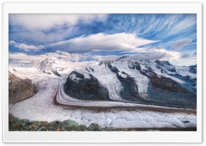 The Glaciers Of The Alps Ultra HD Wallpaper for 4K UHD Widescreen desktop, tablet & smartphone
