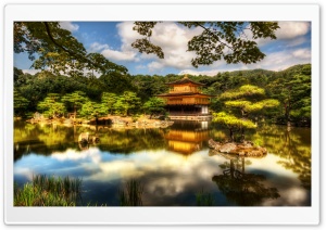 The Golden Pavilion, Kyoto Ultra HD Wallpaper for 4K UHD Widescreen desktop, tablet & smartphone
