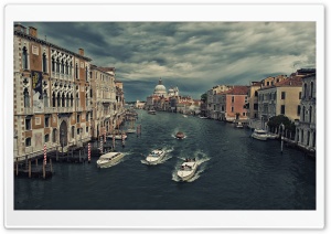 The Grand Canal from Ponte dell Accademia Ultra HD Wallpaper for 4K UHD Widescreen desktop, tablet & smartphone