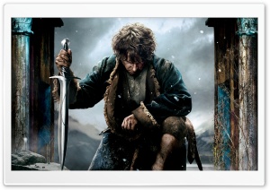 The Hobbit The Battle of the Five Armies 2014 Bilbo Ultra HD Wallpaper for 4K UHD Widescreen desktop, tablet & smartphone