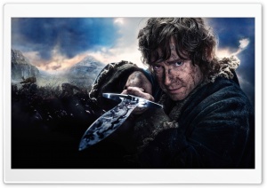 The Hobbit The Battle of the Five Armies Bilbo Ultra HD Wallpaper for 4K UHD Widescreen desktop, tablet & smartphone