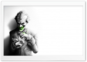 The Joker Arkham City Ultra HD Wallpaper for 4K UHD Widescreen desktop, tablet & smartphone