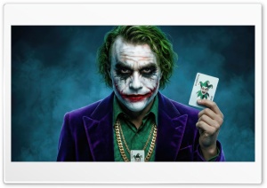 The Killing Joker Art 4K UHD Wallpaper for Widescreen and UltraWide Desktop, UltraHD TV, Smartphone, Tablet