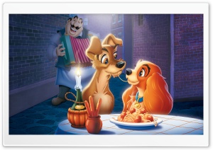 The Lady and The Tramp Ultra HD Wallpaper for 4K UHD Widescreen desktop, tablet & smartphone