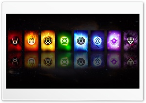 The Lantern Corps Ultra HD Wallpaper for 4K UHD Widescreen Desktop, Lockscreen, Screensaver, TV, Tablet, Smartphone