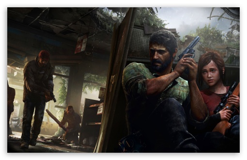 Download wallpaper infected, ellie, ellie kind, some of us, the last of us  part 2, game art, the last of us art, section games in resolution 800x480