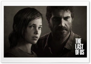The Last of Us - Joel & Ellie Portrait Ultra HD Wallpaper for 4K UHD Widescreen desktop, tablet & smartphone
