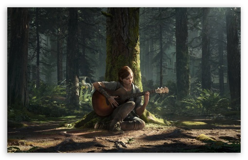 The Last of Us Part II Ellie Ultra HD Desktop Background Wallpaper for :  Widescreen & UltraWide Desktop & Laptop : Multi Display, Dual Monitor :  Tablet : Smartphone