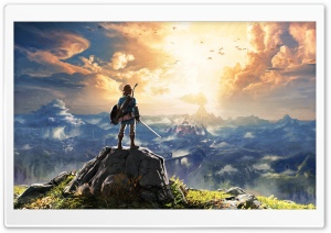 The Legend of Zelda Breath of the Wild Adventure Video Game Ultra HD Wallpaper for 4K UHD Widescreen desktop, tablet & smartphone