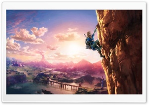 The Legend of Zelda Breath of the Wild Link Ultra HD Wallpaper for 4K UHD Widescreen desktop, tablet & smartphone