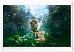 The Legend of Zelda Ocarina of Time Remake 4K UHD Wallpaper for Widescreen and UltraWide Desktop, UltraHD TV, Smartphone, Tablet