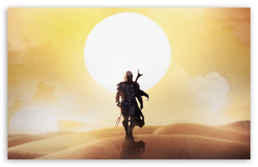 The Mandalorian, Desert Patrol UltraHD Wallpaper for UHD 16:9 ; HD 16:9 ; UltraWide 21:9 24:10 32:9 32:10 ; Widescreen 16:10 5:3 ; Fullscreen 4:3 5:4 3:2 ; Tablet 1:1 ; Mobile 9:16 9:19.5 9:20 10:16 2:3 3:5 3:4 ; Dual 16:10 5:3 16:9 4:3 5:4 3:2 ;