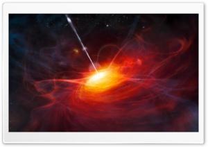 The Most Distant Quasar Ultra HD Wallpaper for 4K UHD Widescreen desktop, tablet & smartphone