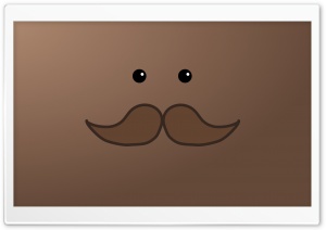 The Mysterious Moustache Man Ultra HD Wallpaper for 4K UHD Widescreen desktop, tablet & smartphone