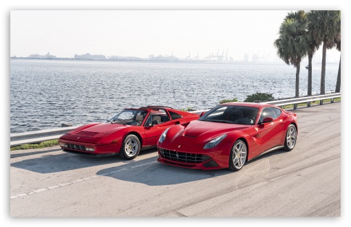 The Old and New Ferrari UltraHD Wallpaper for UHD 16:9 ; HD 16:9 ; Widescreen 16:10 5:3 ; Fullscreen 3:2 ;