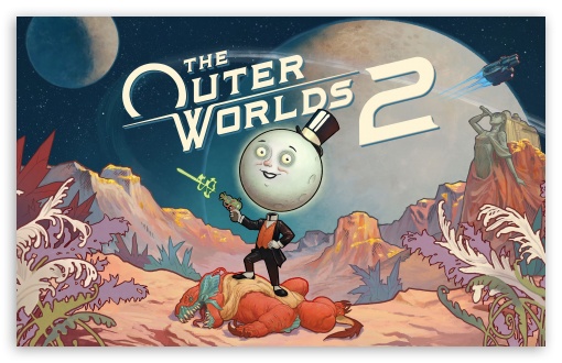 The Outer Worlds 2 2025 Video Game UltraHD Wallpaper for UHD 16:9 ; HD 16:9 ; UltraWide 21:9 24:10 ; Widescreen 16:10 5:3 ; Fullscreen 4:3 5:4 3:2 ; Tablet 1:1 ; Dual 4:3 5:4 3:2 ;