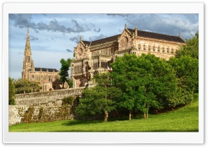 The Palace of Sobrellano, Cantabria, Spain Ultra HD Wallpaper for 4K UHD Widescreen desktop, tablet & smartphone