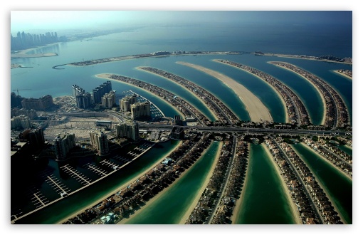 The Palm Islands (Atlantis), Dubai, United Arab Emirates UltraHD Wallpaper for Wide 16:10 5:3 Widescreen WHXGA WQXGA WUXGA WXGA WGA ; 8K UHD TV 16:9 Ultra High Definition 2160p 1440p 1080p 900p 720p ; Mobile 5:3 16:9 - WGA 2160p 1440p 1080p 900p 720p ;