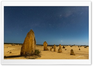 The Pinnacles, Nambung National Park, Western Australia Ultra HD Wallpaper for 4K UHD Widescreen desktop, tablet & smartphone