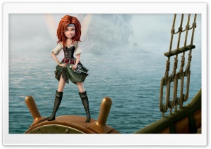 The Pirate Fairy Zarina Ultra HD Wallpaper for 4K UHD Widescreen desktop, tablet & smartphone