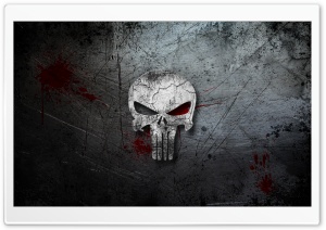 The Punisher Logo Ultra HD Wallpaper for 4K UHD Widescreen desktop, tablet & smartphone