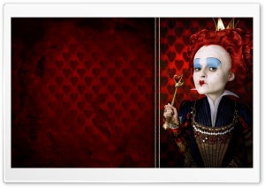 The Red Queen, Alice In Wonderland Ultra HD Wallpaper for 4K UHD Widescreen desktop, tablet & smartphone