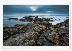 The Rolling Tempest   Pescadero State Beach Ultra HD Wallpaper for 4K UHD Widescreen desktop, tablet & smartphone