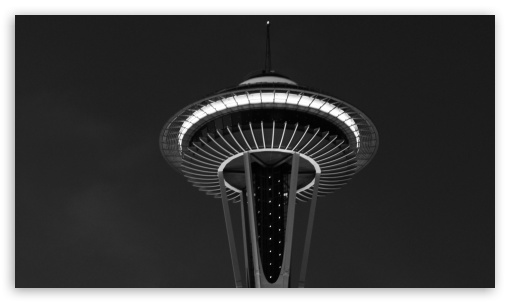 The Seattle Tower UltraHD Wallpaper for Tablet 1:1 ; Mobile 3:5 3:4 ;