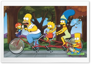 The Simpsons Fan Art Ultra HD Wallpaper for 4K UHD Widescreen desktop, tablet & smartphone