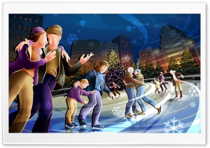The Skating Rink Ultra HD Wallpaper for 4K UHD Widescreen desktop, tablet & smartphone