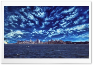 The sky of San Fransico Ultra HD Wallpaper for 4K UHD Widescreen desktop, tablet & smartphone